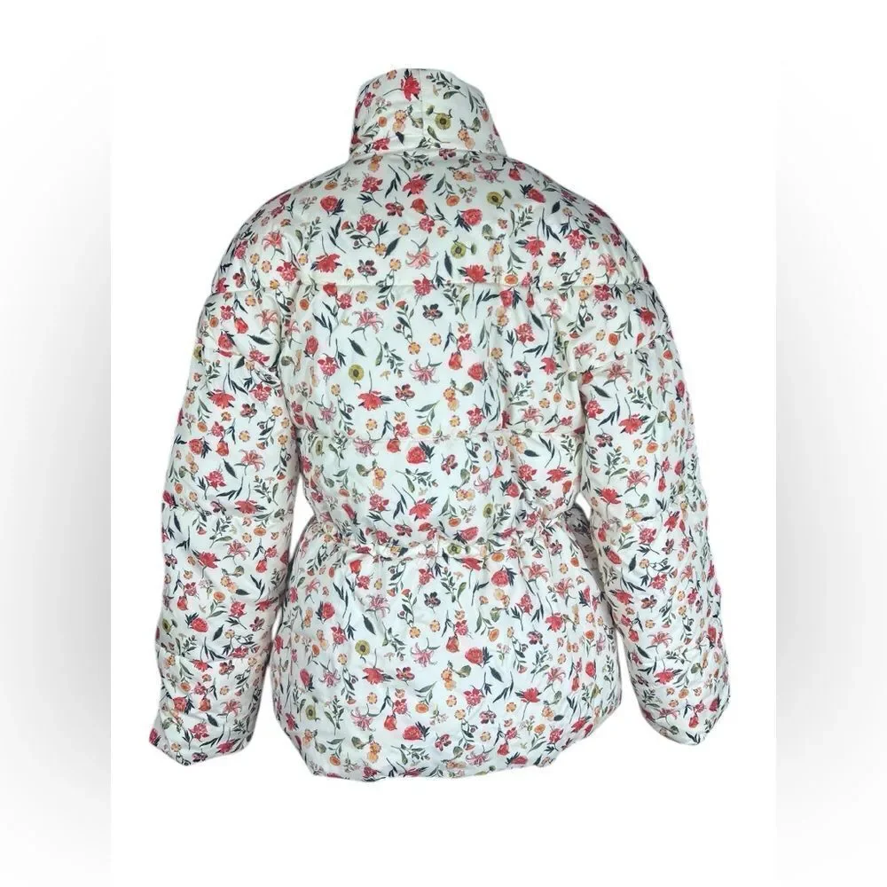 J Crew Alps puffer jacket with PrimaLoft® in vintage floral size medium‎